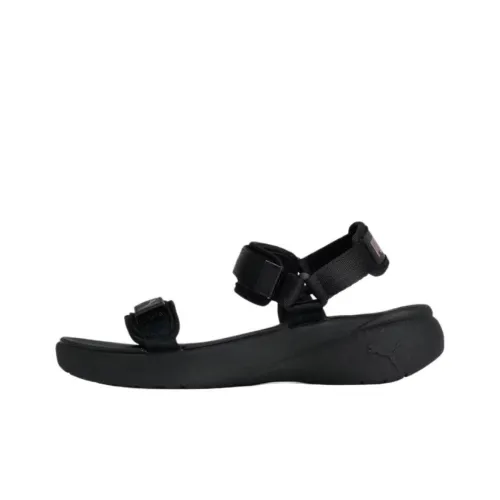 PUMA Softride Beach Sandals Women's Black