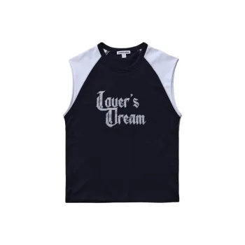 Jaded London SS24 Tank Tops Men's BLACK/Black
