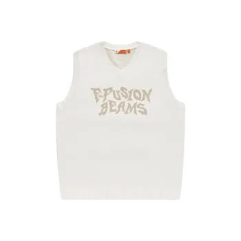 FILA FUSION FILA FUSION X BEAMS Collaboration Series Tank Top Unisex Light Pink Gray