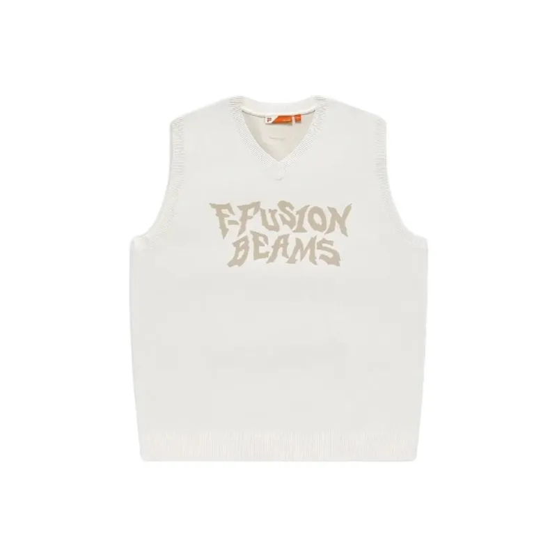 FILA FUSION FILA FUSION X BEAMS Collaboration Series Tank Top Unisex Light Pink Gray-0