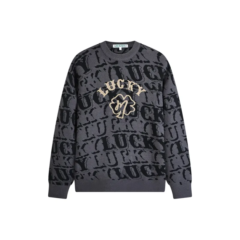 FAIRWHALE Sweater Unisex Dark Gray-0
