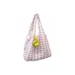 Pink White Plaid+Pendant