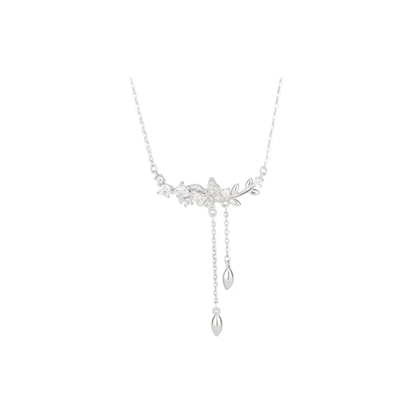 Strange S999 Fine Silver Necklaces Women's-0