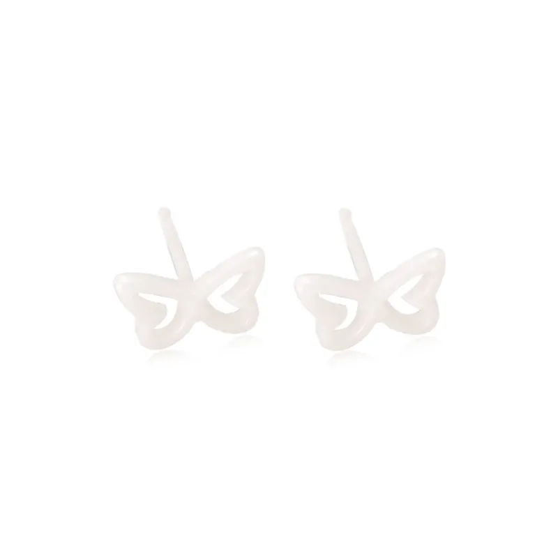 Shiban Ceramic Stud Earrings Unisex-11