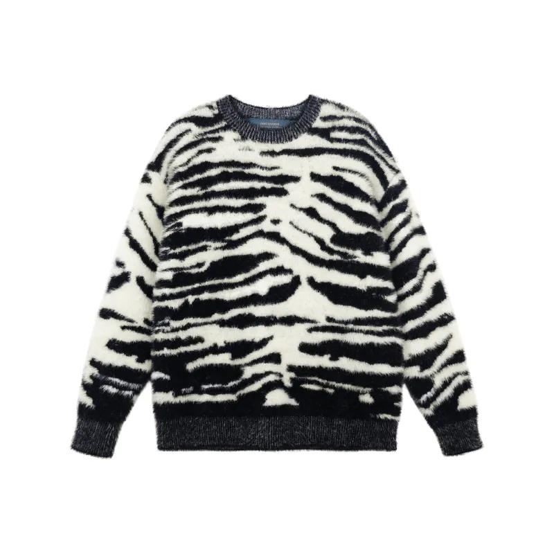 24h7 Sweater Unisex Zebra Print-0