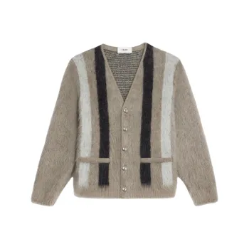 CELINE Cardigan In Brushed Mohair