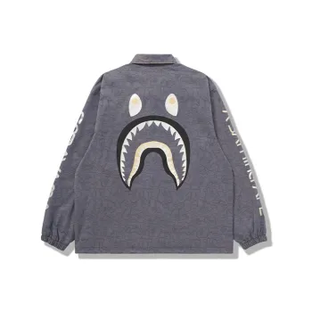 A BATHING APE X Hajime Sorayama Shark Coach Jacket