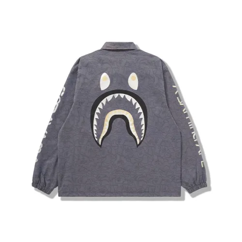 A BATHING APE X Hajime Sorayama Shark Coach Jacket
