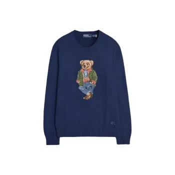 Polo Ralph Lauren Bear Crewneck Long Sleeved Jumper