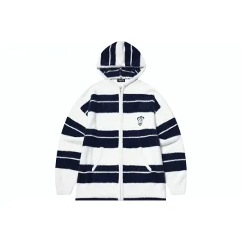 BEASTER Knitwear Unisex Dark Blue & White