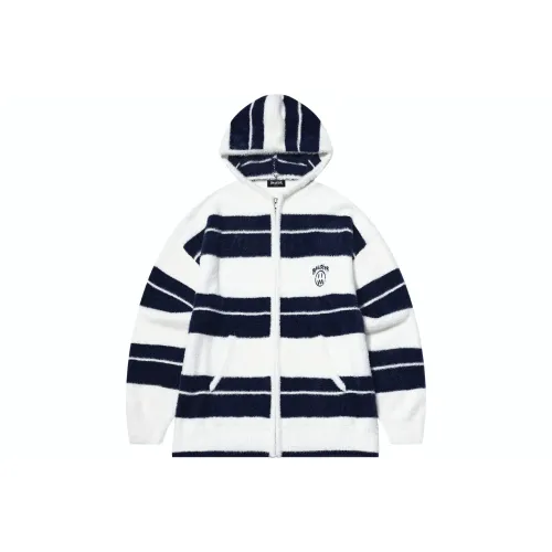 BEASTER Knitwear Unisex Dark Blue & White