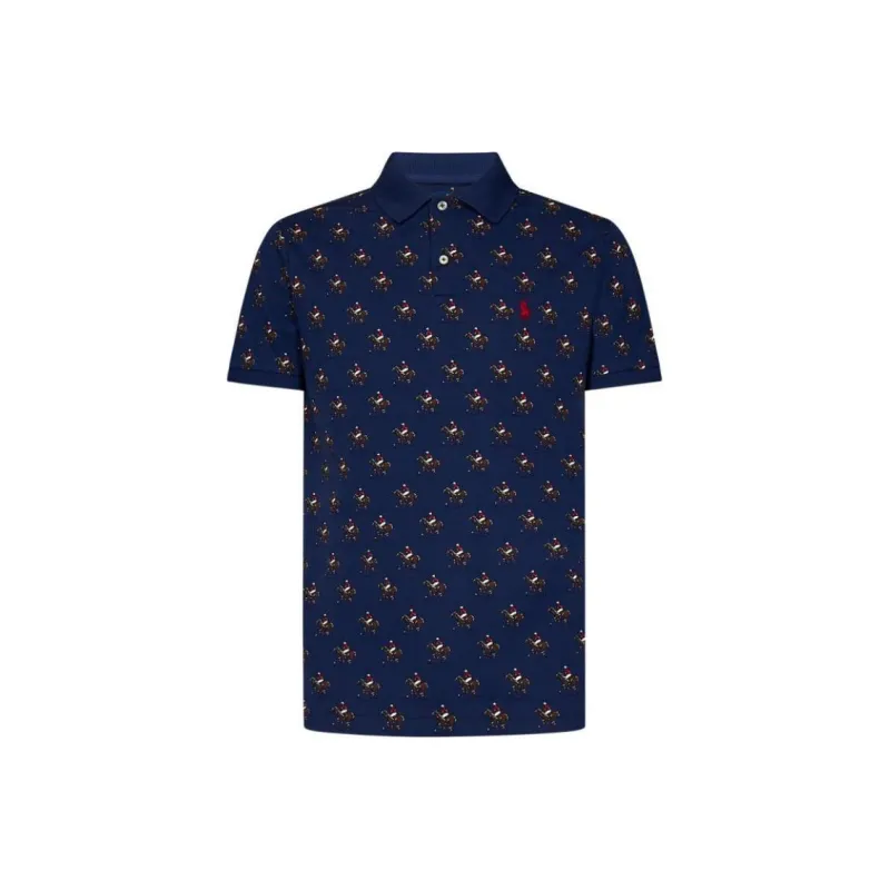 Polo Ralph Lauren Polo Pony print Cotton Polo Shirt-0