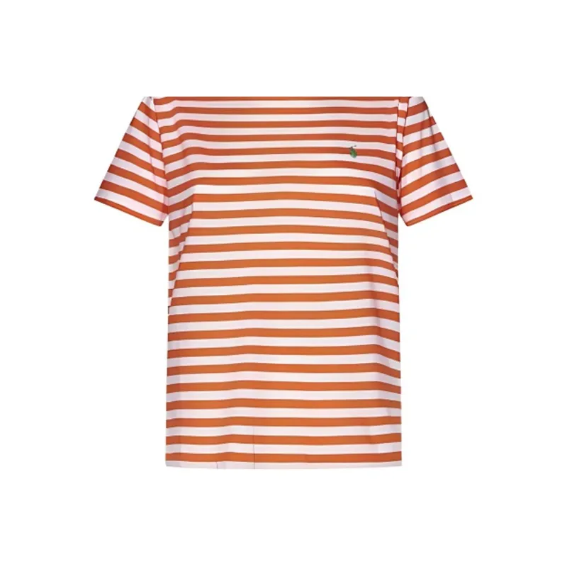 Polo Ralph Lauren Striped Polo Pony Embroidered T Shirt-4