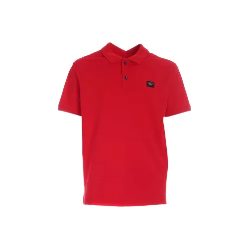 Paul & Shark Yachting Polo Shirt Men's Red