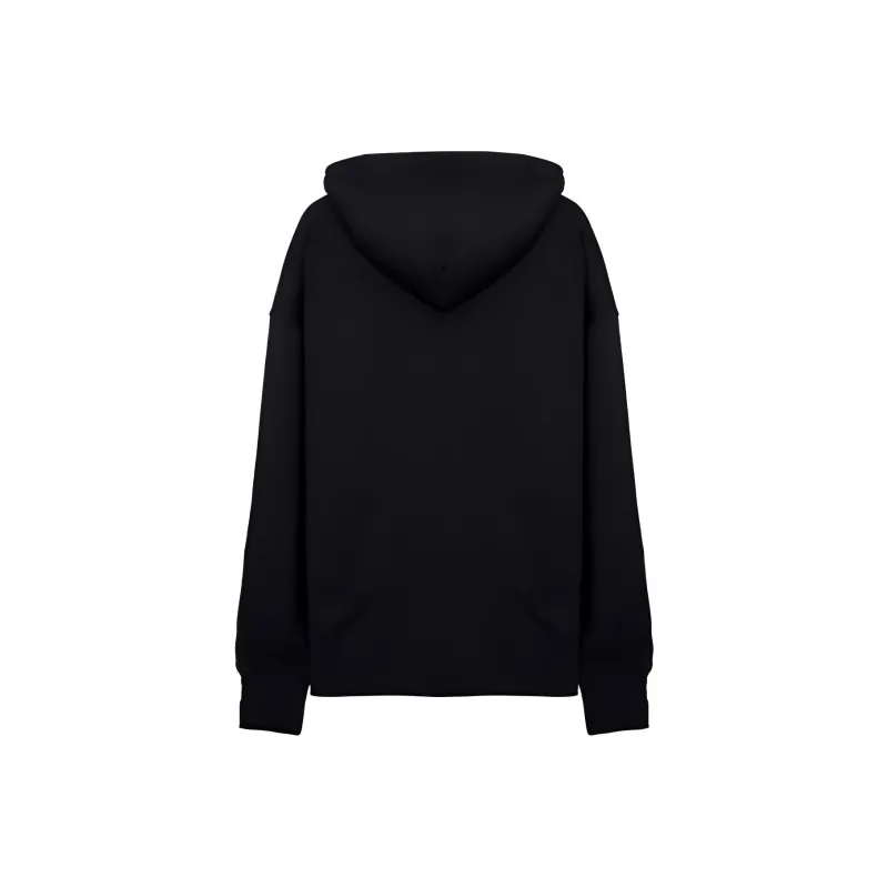 MSGM Logo Printed Drawstring Hoodie-1