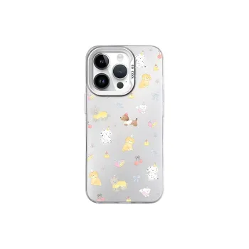 Wei Xin Acrylic Material Cake Puppy Phone Cases Compatible With IPhone 16/15 Pro Max/Apple 13/14 Pro/Max