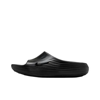 Nike ReactX Rejuven8 Rubber Sole Slip Resistant Abrasion Resistant Slide Slippers Women's Black