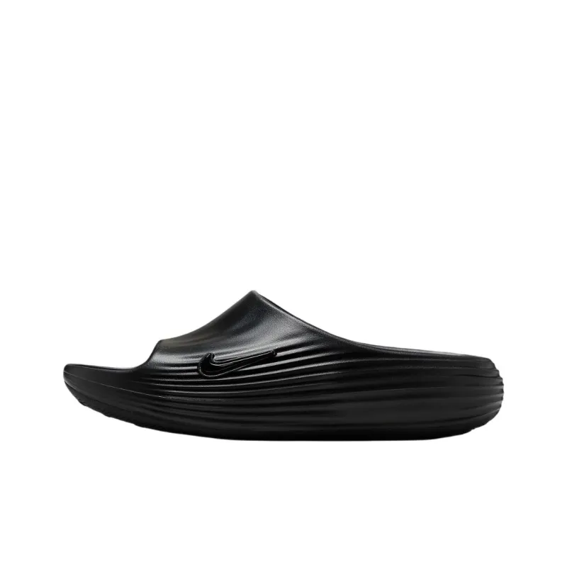 Nike ReactX Rejuven8 Slide Triple Black Women's-0