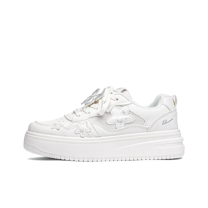 Warrior Abrasion Resistant, Breathable, And Quick Dry Low Top Butterfly Collection Women's Ecru-0