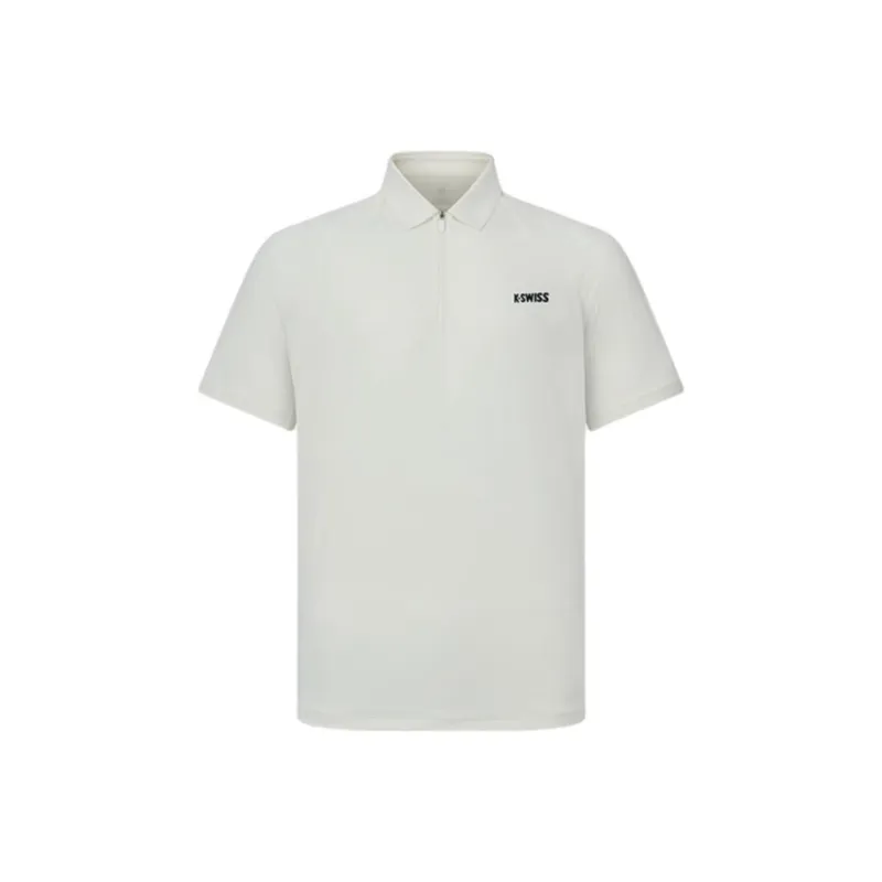 K·SWISS Polo Shirts Men Cream-0