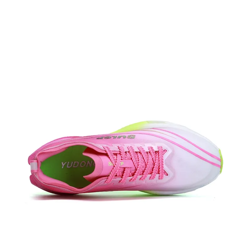 Speed joy run Running Shoes Men Low Top 25SLP M18 White/Watermelon Red-3