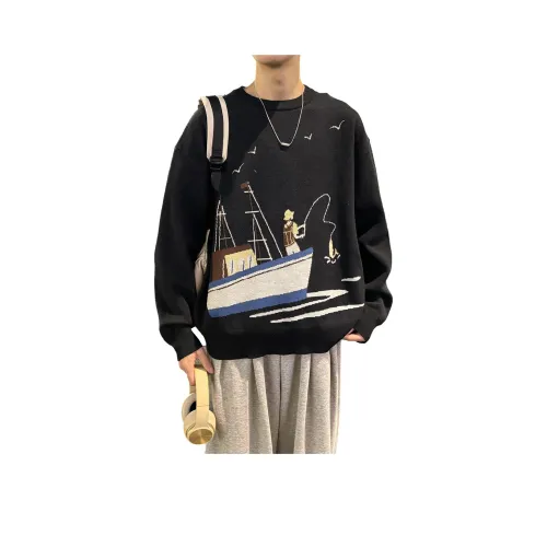 Tonlion Sweaters Men Black