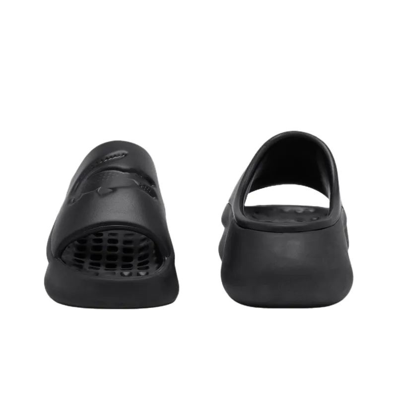 LACOSTE Slip Resistant Abrasion Resistant Slide Slippers Men's Black-2