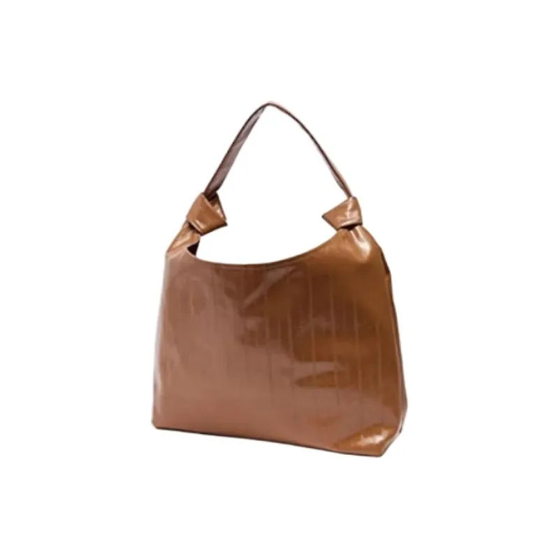 Three Blessings PU Crossbody Bag, Shoulder Bag Medium Size Women's Pure White/Pink/Spring Green/Black/Brown-21