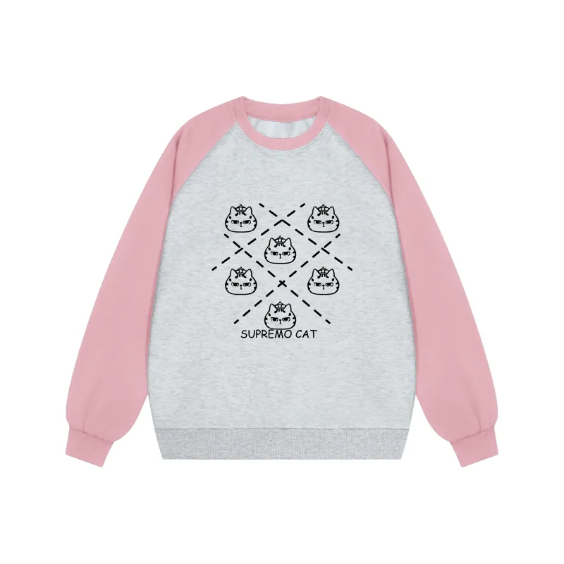 Supremo Cat Sweatshirts Unisex-2
