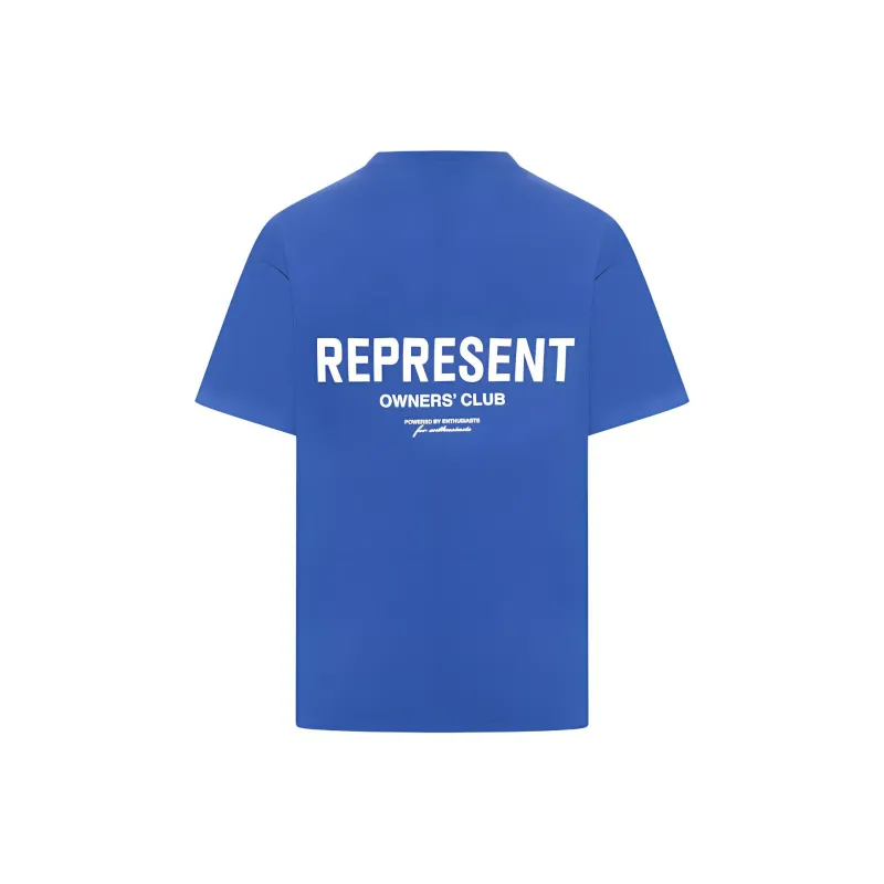 REPRESENT T-Shirts Men Blue-1