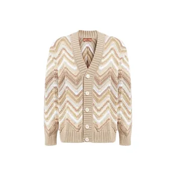 MISSONI Zig Zag Knitted Cardigan