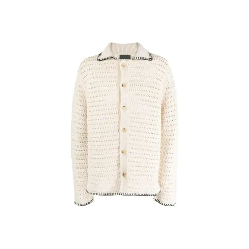 Alanui Whipstitch Detail Buttoned Cardigan