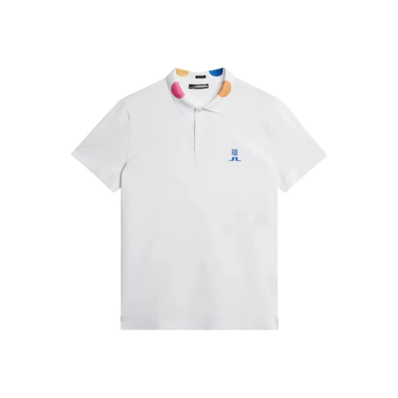 J.Lindeberg Polo Shirt Men's White-0