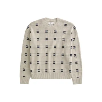 Hollister Sweaters Men Camel