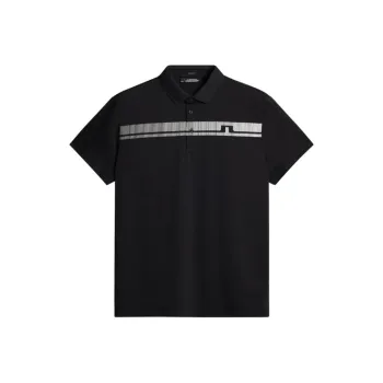 J.Lindeberg Polo Shirt Men's Black