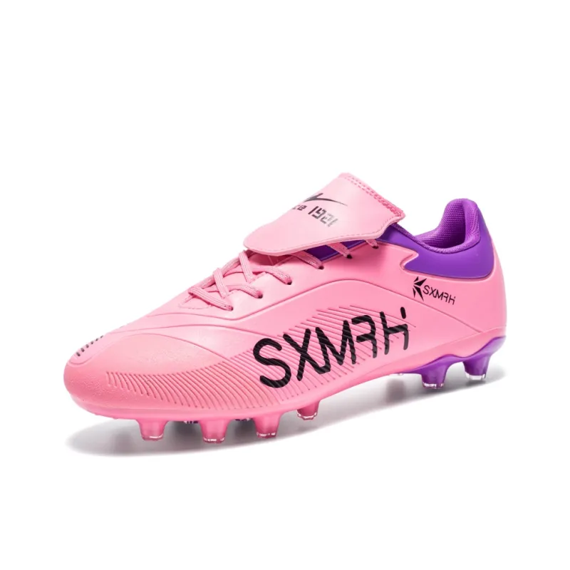 Binary FG Firm Ground Cushioning Support Abrasion Resistant Lightweight Slip Resistant Soccer Shoes Unisex-7