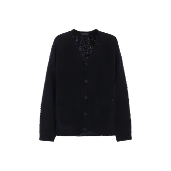 Yohji Yamamoto POUR HOMME FW24 Sweater Men's Marine Blue