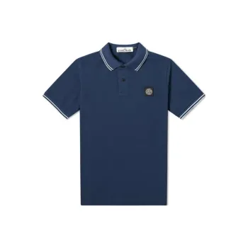 STONE ISLAND Polo Shirt Men's Blue