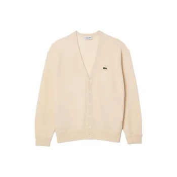 LACOSTE Knitwear Men's Natural White