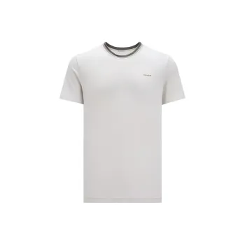 Moncler Logo appliqué Cotton T shirt