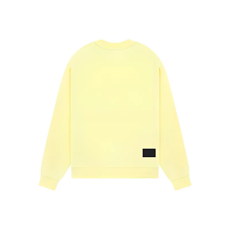 WE11DONE Sweatshirts Unisex Yellow-1