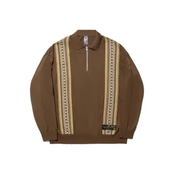 LiNing x LIXIAOLONG,LIANMINGKUAN Knitwear Unisex Terracotta Brown