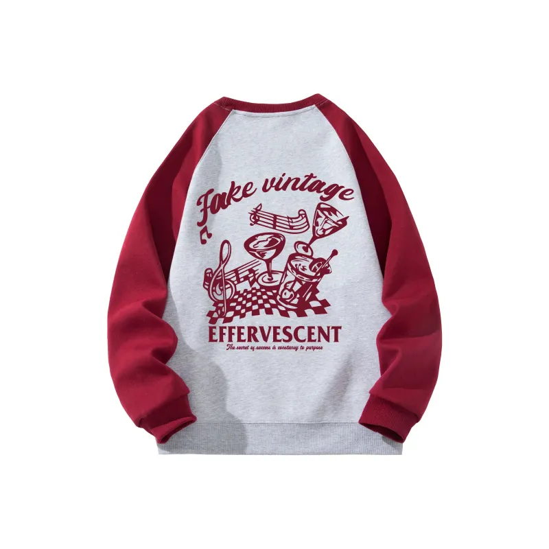 FAKE VINTAGE Sweatshirts Unisex-6