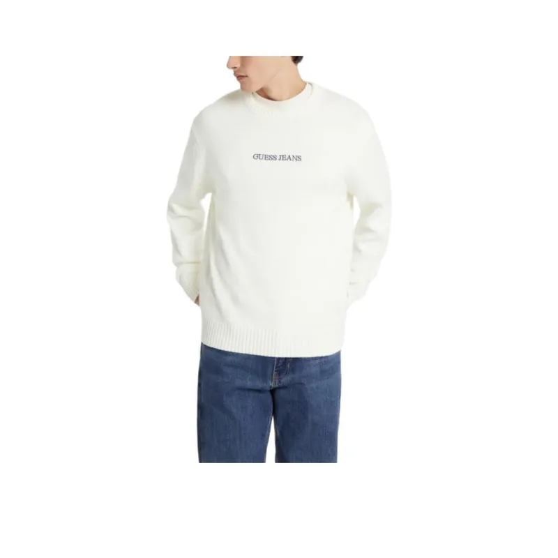 GUESS Sweaters Men White-0