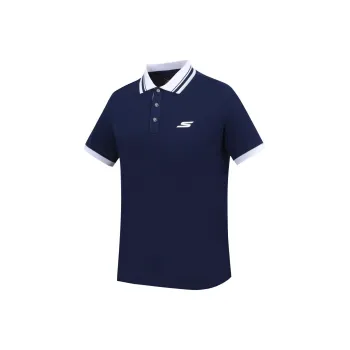 Skechers Polo Shirt Men's Indigo Blue