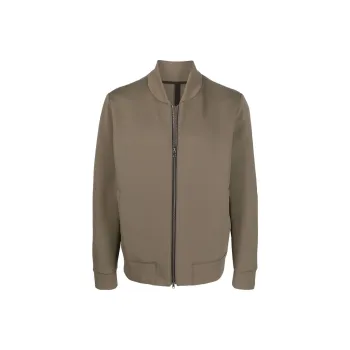 HARRIS WHARF LONDON Two pocket Zip up Bomber Jacket