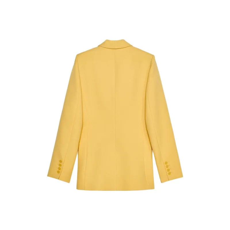 ZARA ZW Series Business Suit Women's Light Yellow-1