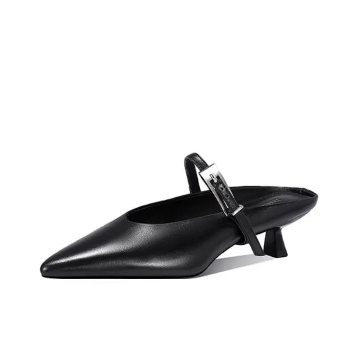 JESSICA SOPHIA Rubber Sole Abrasion Resistant Slip Resistant Closed Toe Slippers Women's-5