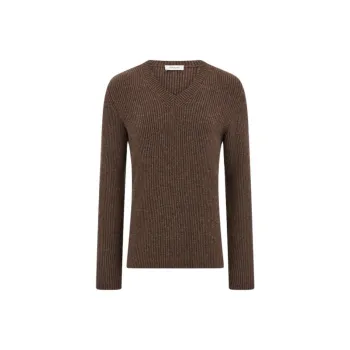 Ferragamo Compact Jersey Ribbed Jumper