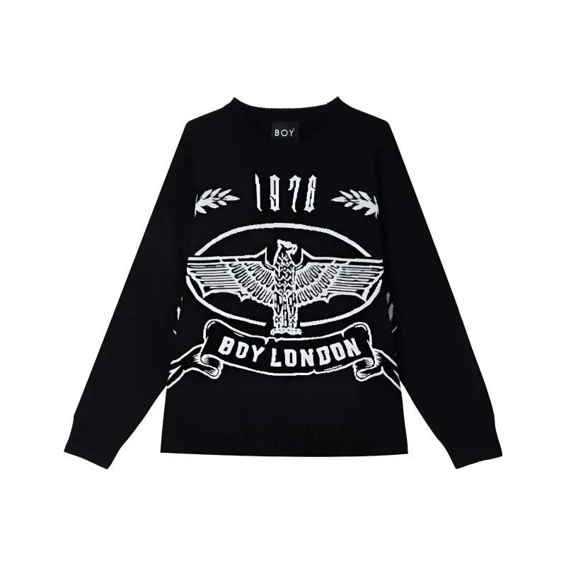 Boy London Sweater Unisex Black-0